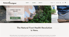 Desktop Screenshot of naturalfootgear.com